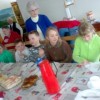 A lokum fengu au gmstar kaffiveitingar.